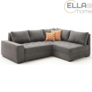ELLA@home Boxspringsofa - anthrazit - Dauerschläfer