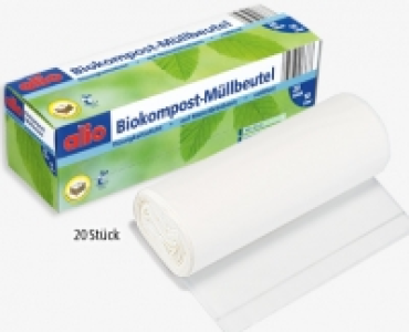 ALIO®Biokompost-Müllbeutel, 20 Stück 1.99 €