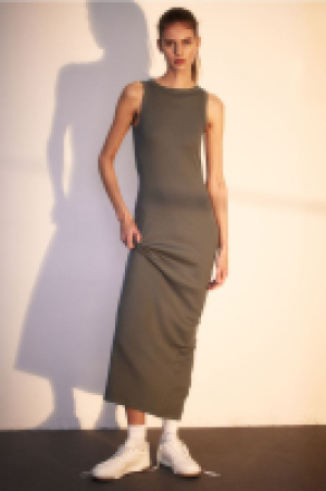 HM  Geripptes Bodycon-Kleid