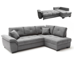 Ecksofa - anthrazit - Boxspringaufbau - Dauerschläfer 999.99 €