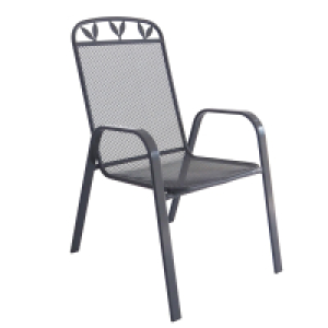 Metallstuhl - eisengrau - Metall 29.99 €