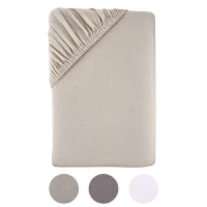 NOVITESSE Supersoft-Spannbetttuch für Topper