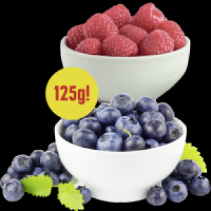 Edeka  Himbeeren oder Kulturheidelbeeren