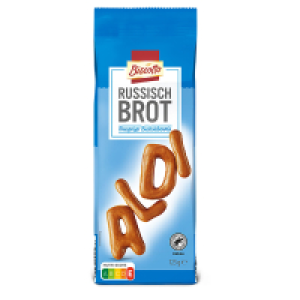 Aldi Süd  BISCOTTO Russisch Brot 125 g