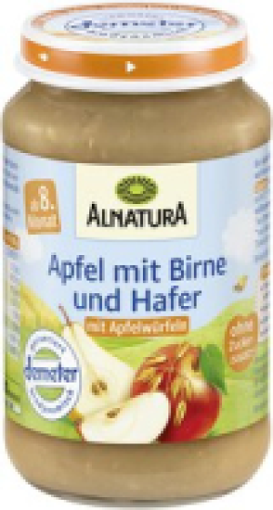 Apfel mit Birne und Hafer 1.15 €