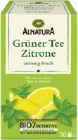 Gr&uuml;ner Tee Zitrone 2.49&nbsp;&euro;