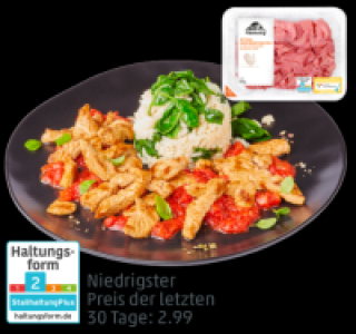 MÜHLENHOF Frisches Puten-Geschnetzeltes 3.49 €
