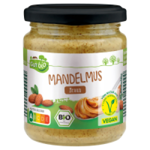 Aldi Süd  GUT BIO Bio-Mandelmus 180 g