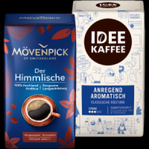 Mövenpick, IDEE oder Eilles Kaffee 4.99 €