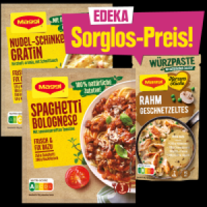 Edeka  Maggi Fix, Herzensküche oder Food Travel Würzpaste
