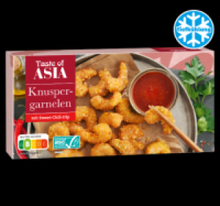 TASTE OF ASIA Knuspergarnelen 3.99 €