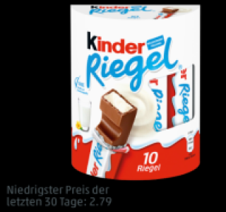 FERRERO Kinder Riegel 1.69 €