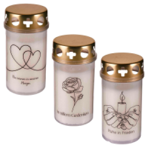 Grabkerzen-Sortiment 1.49&nbsp;&euro;