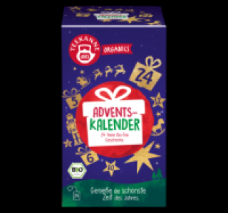 TEEKANNE Bio Organics Adventskalender Tee