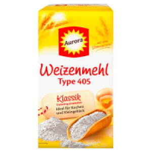 Aldi Süd  AURORA Weizenmehl 2,5 kg