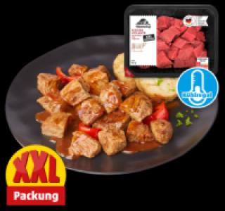 MÜHLENHOF Frisches Rinder-Gulasch 7.99 €