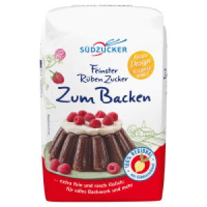 SÜDZUCKER Feinster Backzucker 1 kg 1.39 €