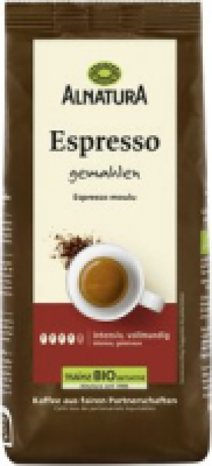 Espresso (gemahlen) 4.49 €