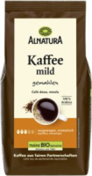 Kaffee mild (gemahlen) 7.99 €