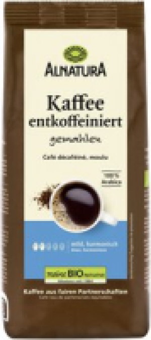Kaffee entkoffeiniert (gemahlen) 5.79 €