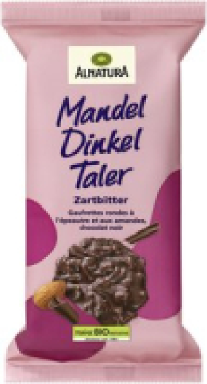 Mandel-Dinkel-Taler Zartbitter 3.49&nbsp;&euro;