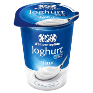 WEIHENSTEPHAN Naturjoghurt 500 g, 3,5 % Fett 0.79 €
