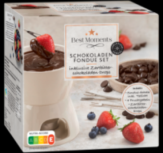 BEST MOMENTS Schokoladen Fondue Set