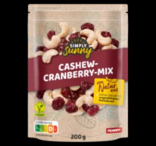 SIMPLY SUNNY Cashew-Cranberry-Mix