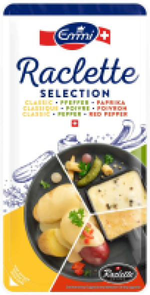 Aldi S&uuml;d  EMMI Raclette Famous Selection 300 g