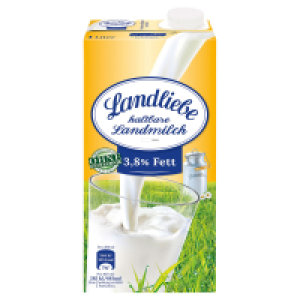 LANDLIEBE Haltbare Milch 1 l 0.99 €