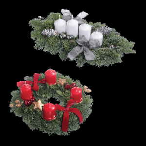 Aldi Nord Gardenline GARDENLINE Adventskranz / -schiffchen / -gesteck