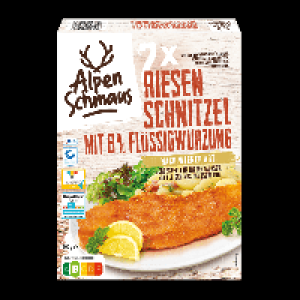 ALPENSCHMAUS Riesen-Schnitzel 3.49 €