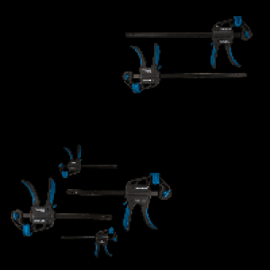 WORKZONE Schnellspannzwingen-Set 7.99 €