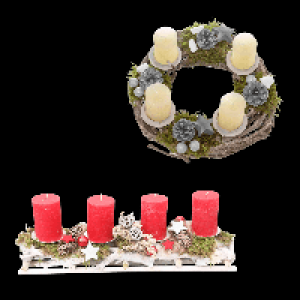 GARDENLINE Advents-Rebenkranz / -Schiffchen 17.99 €