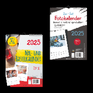 Foto- / Bastelkalender 2.99 €