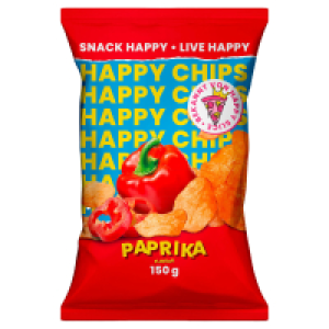 Aldi Süd  HAPPY CHIPS 150 g, Paprika