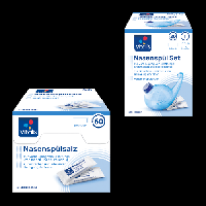 VITALIS Nasenspül-Set / -salz