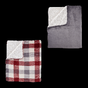 HOME CREATION Fleece-Sherpa-Decke 12.99&nbsp;&euro;