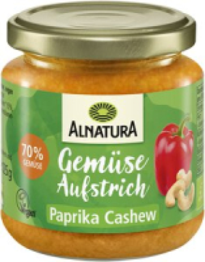 Gem&uuml;seaufstrich Paprika-Cashew 1.69&nbsp;&euro;