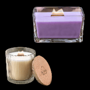 HOME CREATION Holzdocht-Duftkerze 5.99 €
