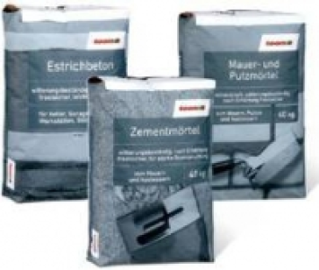 Estrichbeton, Mauer- und Putzmörtel, Zementmörtel
