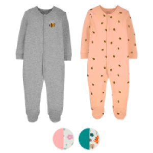 LILY & DAN, Baby-Schlafanzug 2er-Set