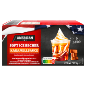 AMERICAN Amerikanisches Soft Eis, Vanille-Caramel 2.49 €
