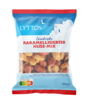 LYTTOS Karamellisierte Nüsse 150 g Nussmix