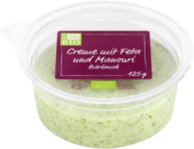 Alnatura 24/7 Bio Creme mit Feta und Manouri, Sorte Bärlauch