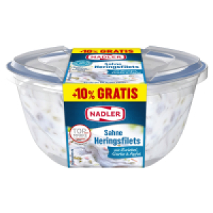 NADLER Sahne Heringsfilets 440 g, Sahne