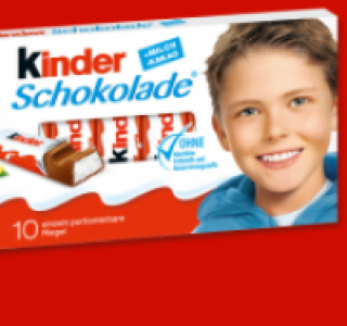 FERRERO Kinder Schokolade oder Yogurette 0.77 €