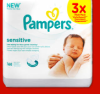 PAMPERS Feuchte Tücher 3.69 €