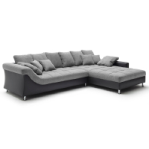 Roller  Ecksofa - grau-anthrazit - beidseitig montierbar