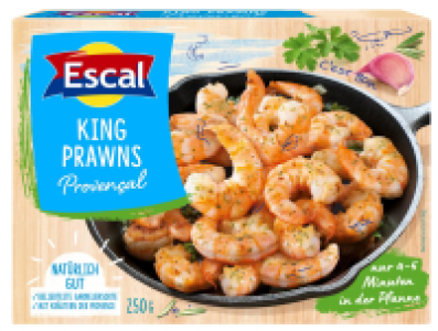Kaufland  ESCAL King Prawns Provençal oder Natur